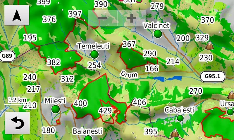 Radio amateur locations shown on the map